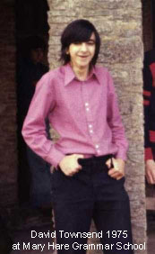 David Townsend at Mary Hare Grammar School 1975
