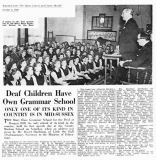 Local Newspaper Report of Speech Day 1948 thumbnail