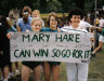 Girls supporting Mary Hare House on Sports Day 1990 thumbnail